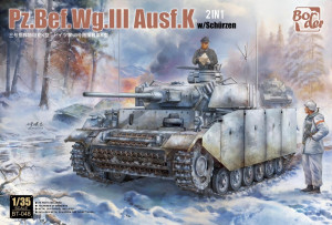 Pz.Bef.Wg.III Ausf.K With Schürzen (2 In 1)