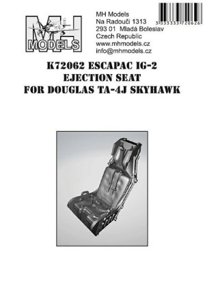 ESCAPAC IG-2 Ejection Seat for Douglas TA-4J Skyhawk