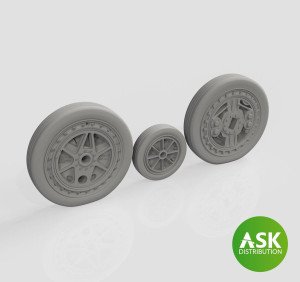 F-84F Wheels For Special Hobby