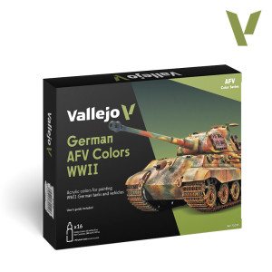 70255 AFV COlor Series - German AFV Colors WWII Model Color Acrylic Set