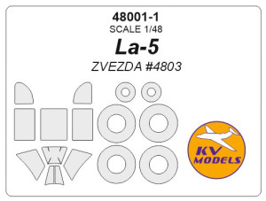 Lavochkin La-5 (ZVEZDA) + wheels masks
