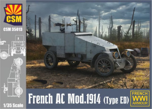 French AC Mod.1914 (Type ED) French WWI Armour