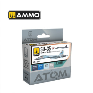 ATOM-20902 Su-35 Flanker-E Colors Set (also for SU-27 and SU-34)