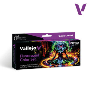 72214 Fantasy Color Series - Fluorescent Color Set