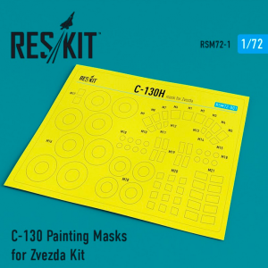 С-130 Painting Masks for Zvezda Kit