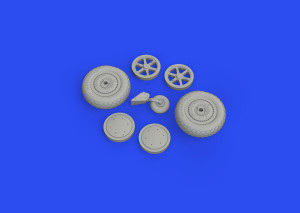 SBD-5 wheels Accurate Miniatures/Revell