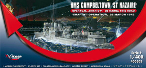 HMS CAMPBELTOWN 'ST NAZAIRE' "Chariot" operation