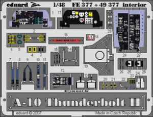 A-10 interior ITALERI