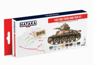 HTK-AS21 Early WW2 French Army paint set