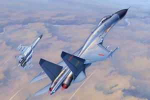 Chinese J-11B Fighter