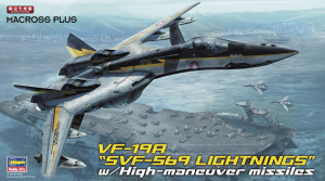 Macross Zero VF-19 A "SVF-569 Lightnings" with High-Maneuver Missiles "Macross Plus"