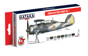 AS117 Finnish WWII Air Force Volume 1 Paint Set