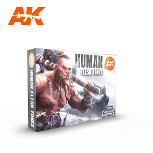 3GA Human Flesh Tones Set