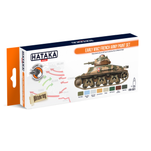 HTK-CS21 Early WW2 French Army paint set