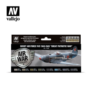71198 Air War Color Series - Soviet Air Force VVS 1943 - 1945 "Great Patriotic War" Set