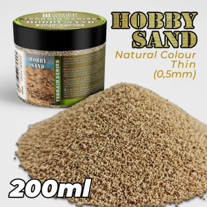 Thin Hobby Sand - Natural (Thin)