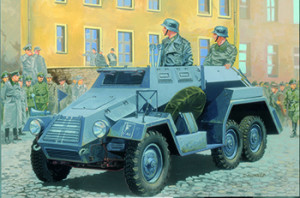 German Sd.Kfz.247Ausf.A Armored Command Car