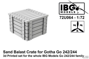 Sand Balast Crate For Gotha Go 242/244