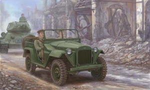 Soviet GAZ-67B Military Vehicles