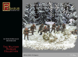 WWII Russian Infantry in Winter Dress Set 2