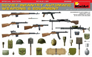 Soviet Infantry Automatic Weapons & Equipment