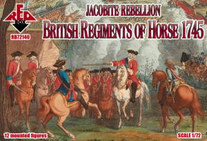 Jacobite Rebellion. British Regiments of Horse 1745