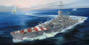 Italian Navy Battleship RN Roma (1943)