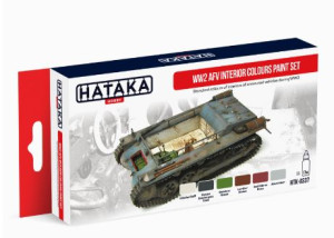 HTK-AS37 WW2 AFV Interior Colours paint set