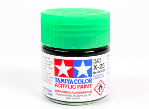 Acryl 23ml X-25 Clear Green Gloss
