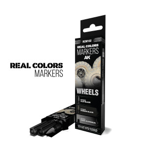 RCM102 Wheels - Set 3 Real Colors Markers