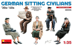 German Sitting Civilians 30-40's