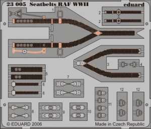 Seatbelts RAF WWII 1/24