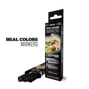 RCM105 Chipping - Set 3 Real Colors Markers