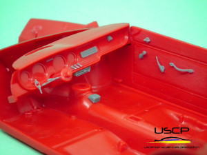 Alfa Romeo Giulia Sprint GTA Interior Detail-Up Set (For Tamiya)