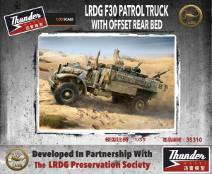 LRDG F30 Patrol Truck With Offset Rear Bed, Standard Edition