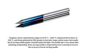 KB-S Tungsten Steel Carving Needle
