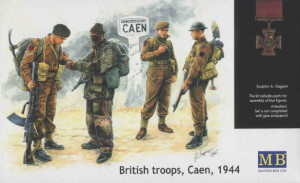 British Troops Caen 1944