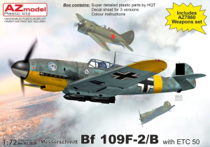 Messerschmitt Bf 109F-2/B With ETC 50