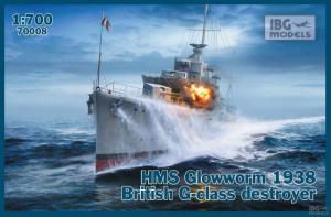 HMS Glowworm 1938 British G-class Destroyer