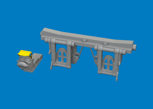Republic P-47 N Thunderbolt - Cockpit Upgrade Set (3D-Printed / for MiniArt Kits)