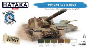 WW2 Soviet AFV paint set