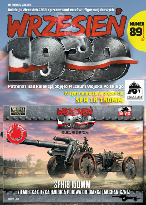 SFH18 150mm Niemiecka Ciężka Haubica Polowa do Trakcji Mechanicznej