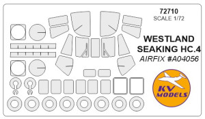 Westland Sea King HAR.3 / Mk.43 / HC.4 (AIRFIX) + wheels masks