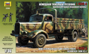 Heavy German Cargo Truck L 4500 S
