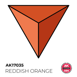 AK 17035 Reddish Orange