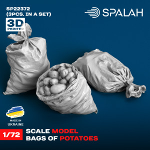 Bags of Potatoes (3 pcs / 3-D Printed)