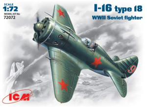 I-16 type18 WWII Soviet fighter