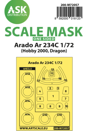 Arado Ar-234 C one-sided express