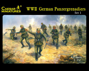 WWII German Panzergrenadiers set 1
