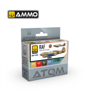 ATOM-20903 RAF WWII Desert Colors Set